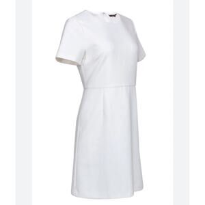 Kobi Halperin Classic Sheath Mini Dress in White, Sz 4
